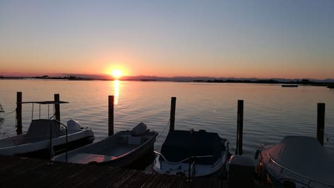 Top Airbnb: Lagoon view apartment with garden a Grado