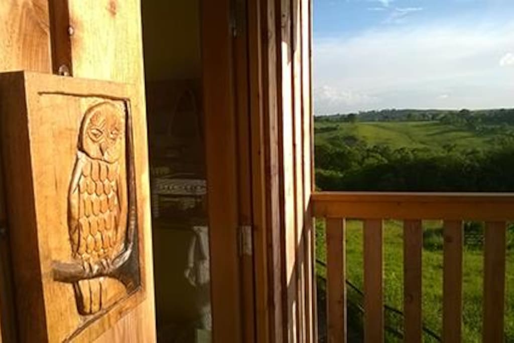 Owl's Roost provides a spectacular view over the valley below