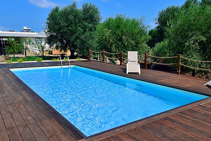 villetta opale con piscina nell alto