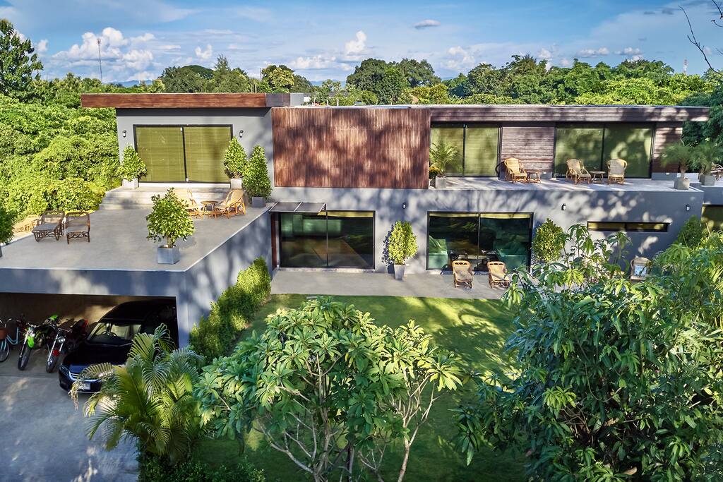 Front of the Villa