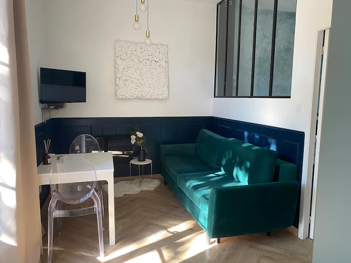 La Suite Dandy - Beau T2 -Terrasse, Parking, Clim - Bagnères-de-Bigorre