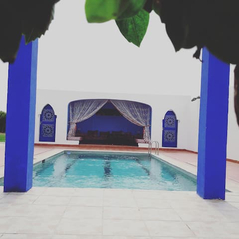Villa Mazagan with private pool – Sidi Rahal beach