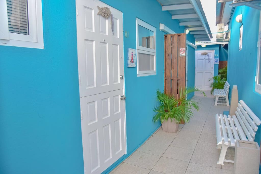 Entrance to Farol Apartment