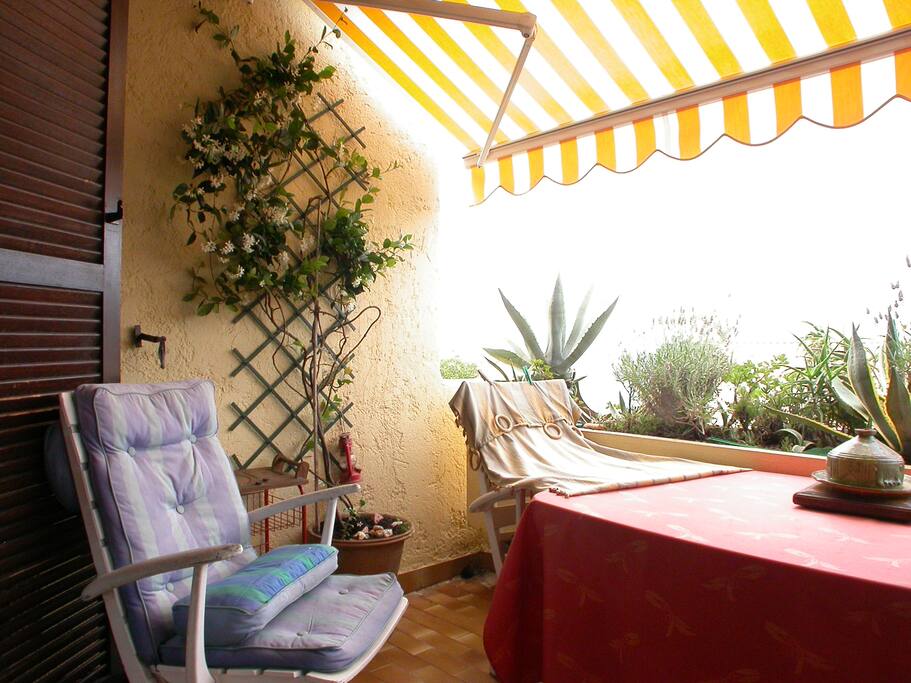 vue intérieure de la terrasse