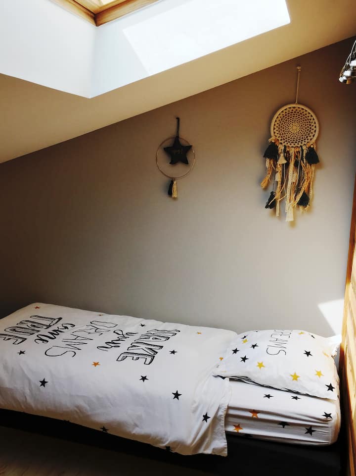 Spálňa č.3 s jednolôžkom