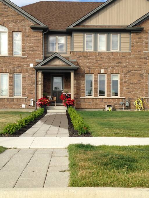 Front of the of the house