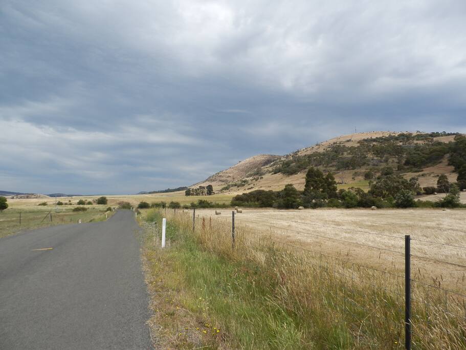View from the front of the house
