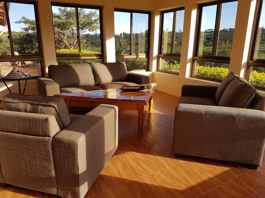 The living area