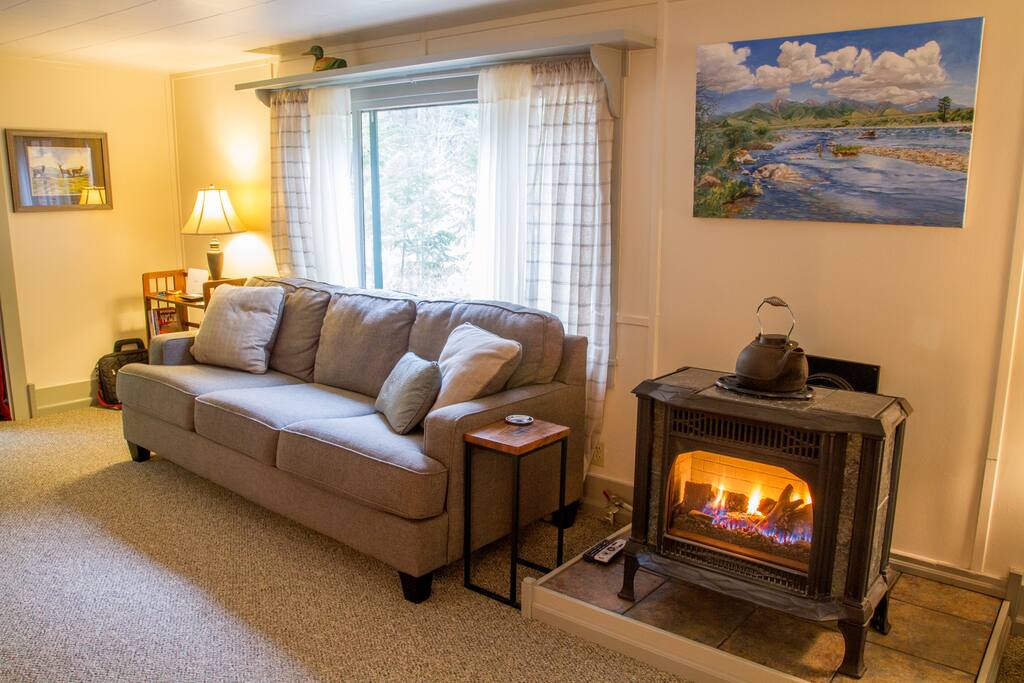 Living with a Gas Fired Cast Iron Stove