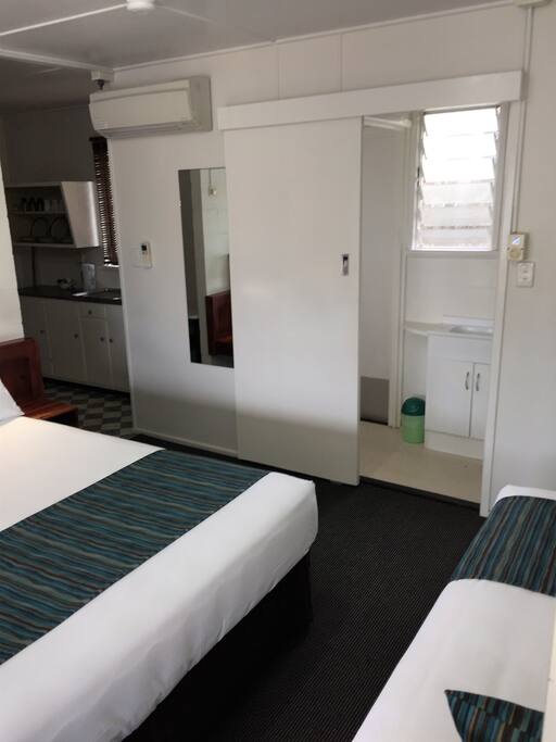 Can have a second bed for $20.00 more per night