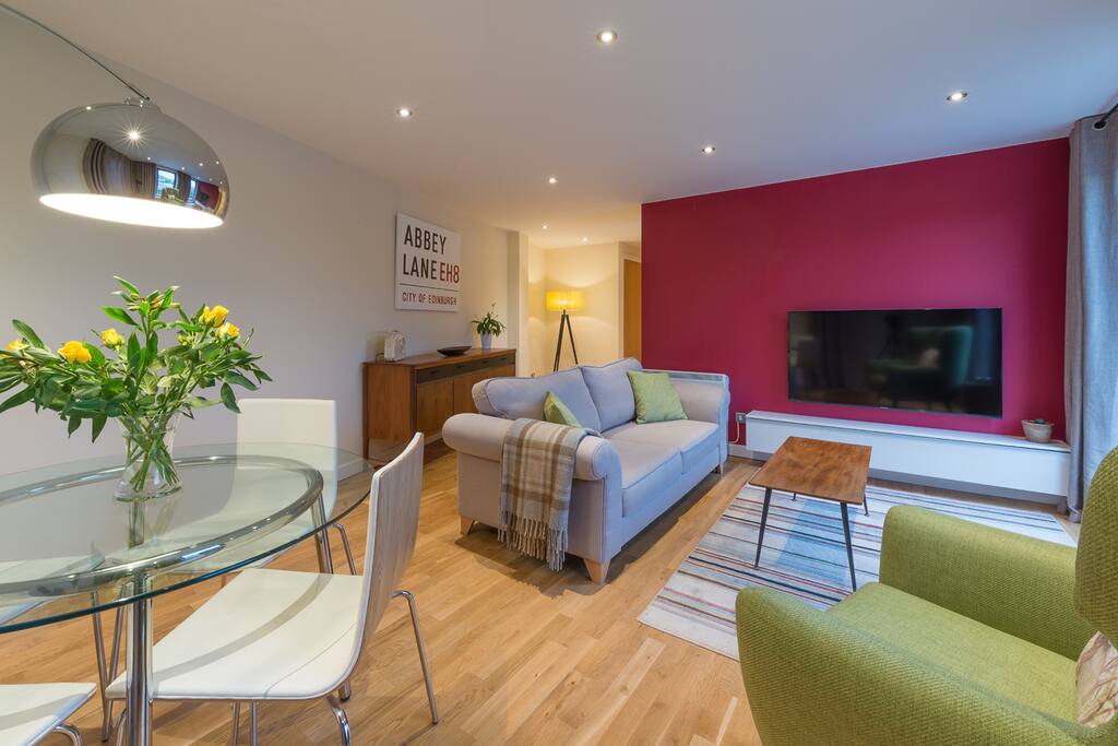Comfortable and stylish living area