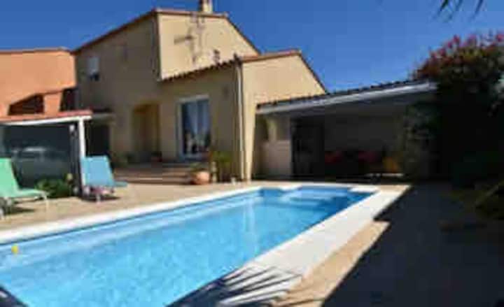 Villa Avec Piscine & Spa : Entre Calme Et Mer - Torreilles
