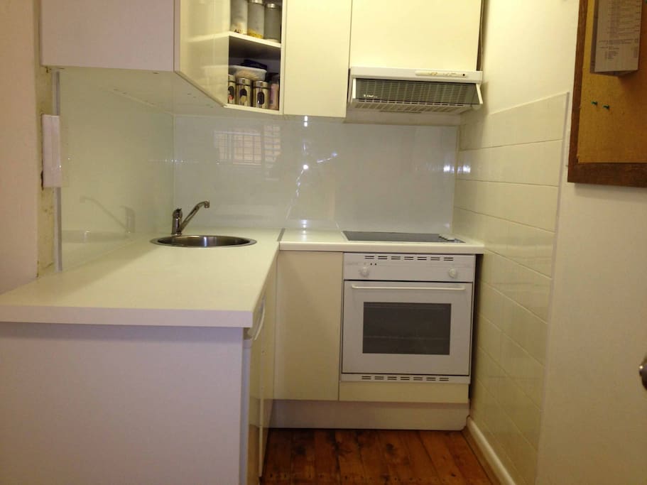 All new kitchen