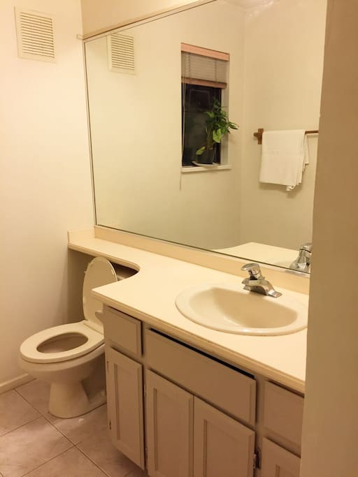 private bathroom