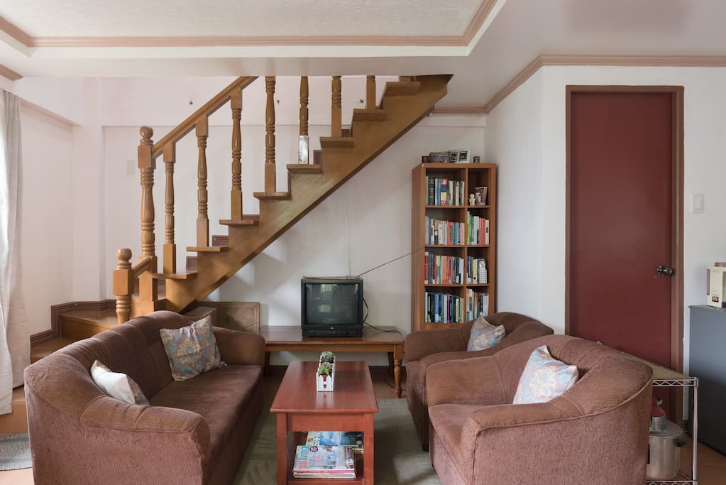 We try to keep you entertained. Read magazines or a book; or you can watch TV!