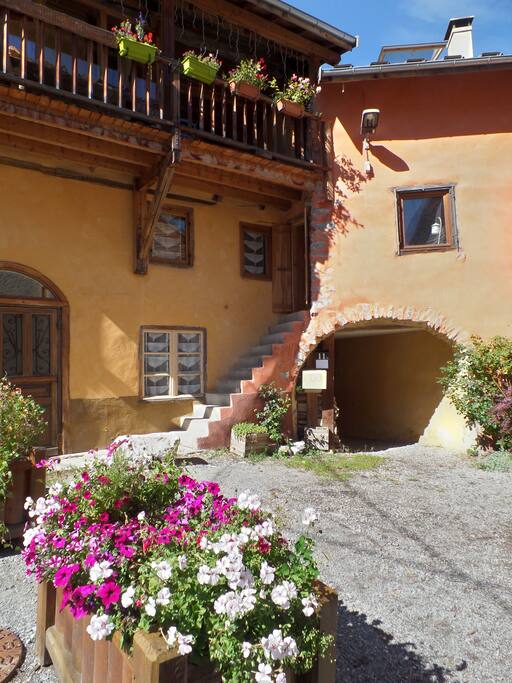 L'entrée de la maison