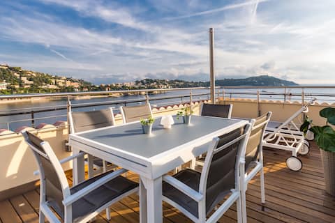 Amazing sea view in Villefranche-sur-Mer - 7 pers