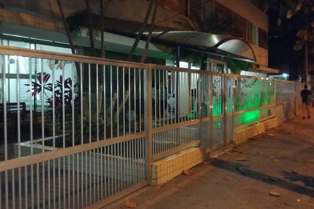 Vista de fora do prédio