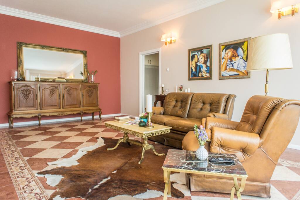 A very spacious living room, supplied with everything for your comfort :)