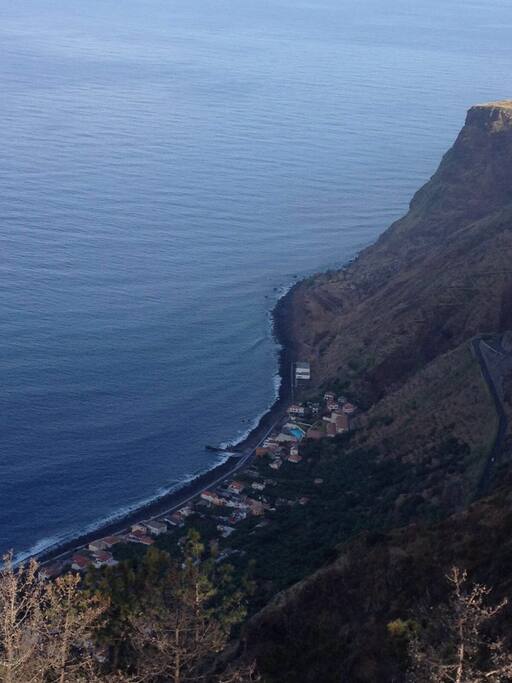 walk down the road to this view
