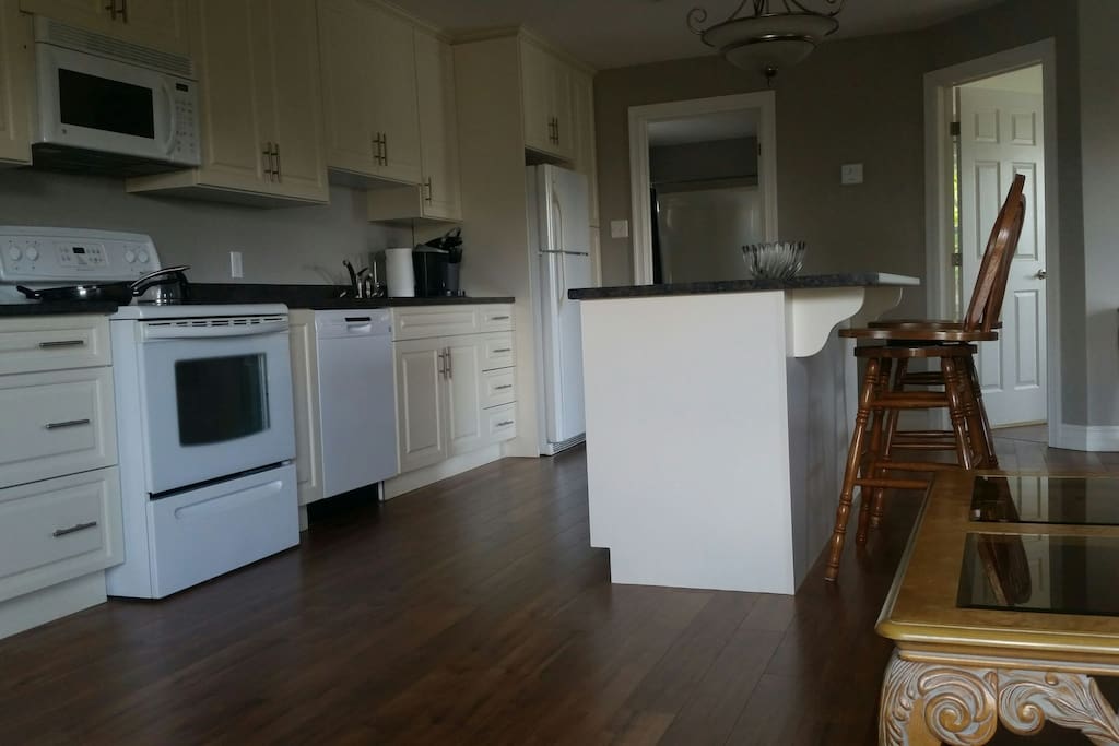 Modern kitchen fully equipped