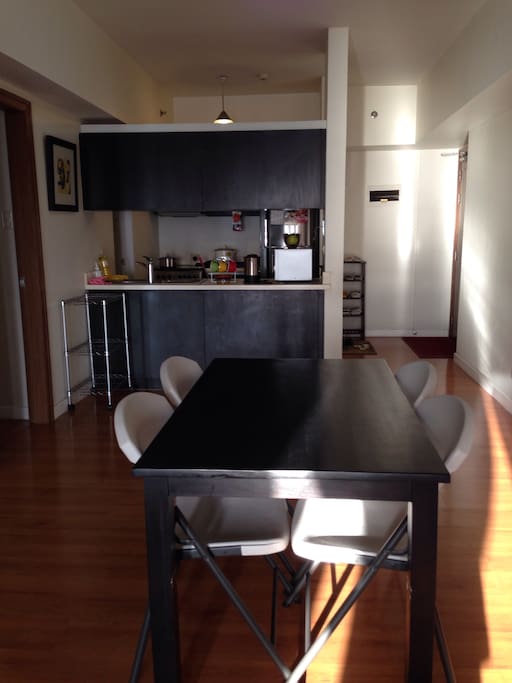 Kitchen and dining