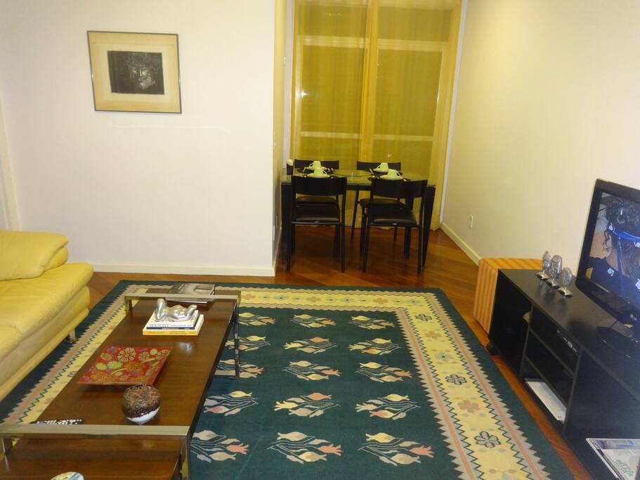 Sala de estar e jantar
