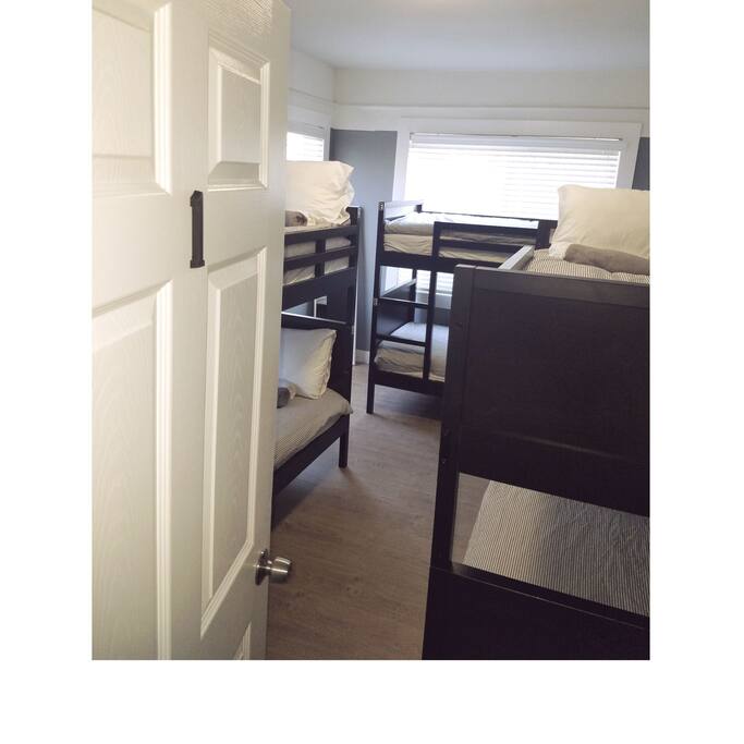 By booking this bunk you may be sharing with 5 other guests.