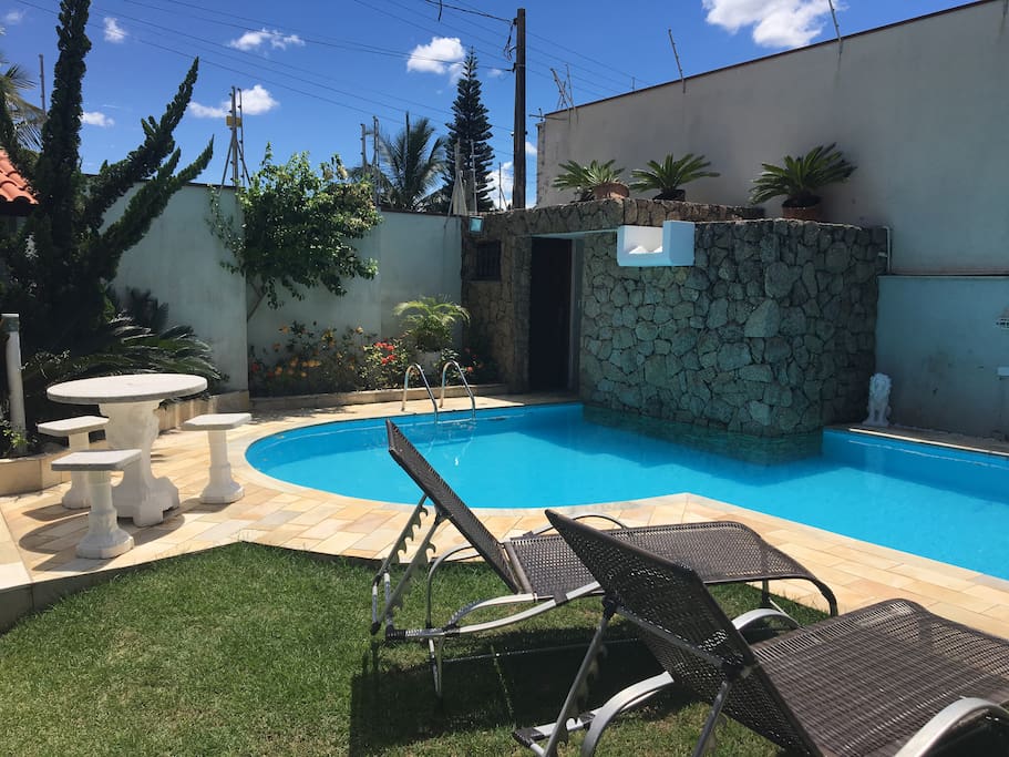 vista piscina