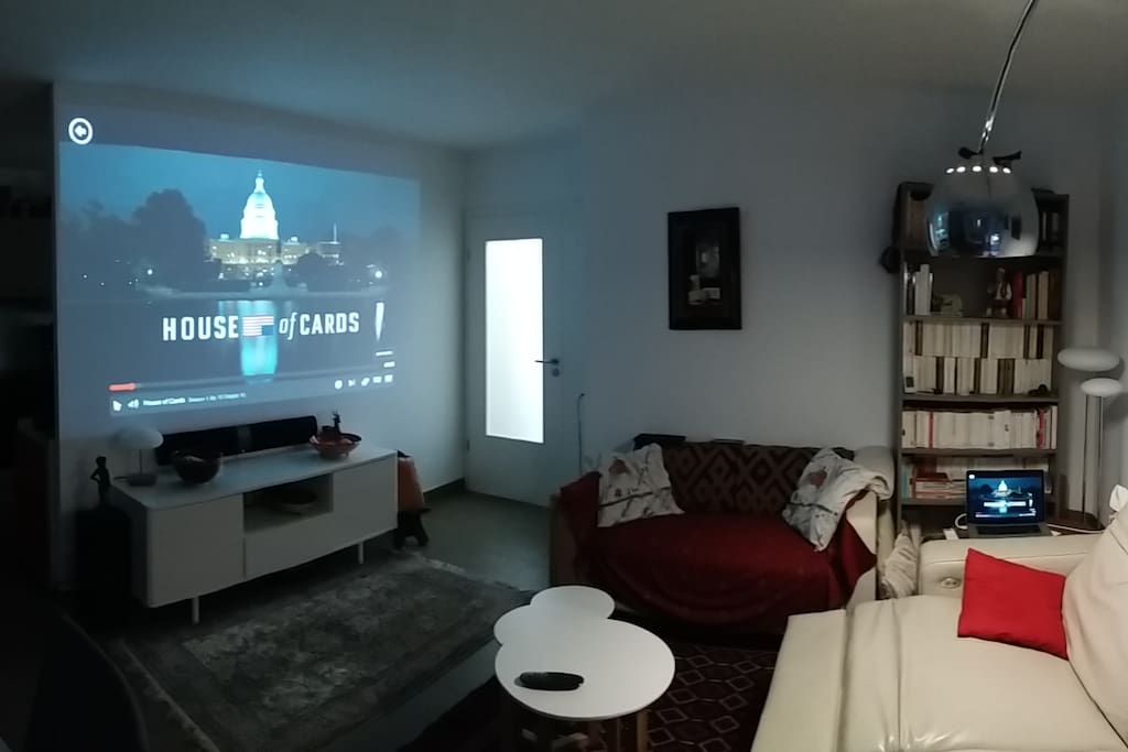 Living room by night