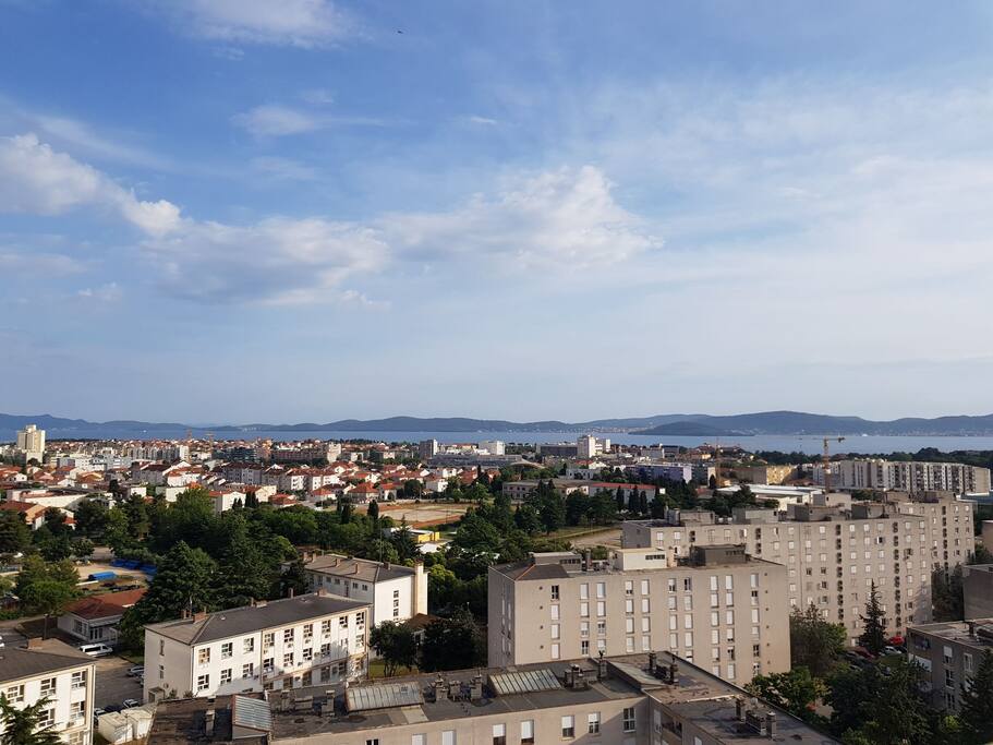 Sea view from apartment