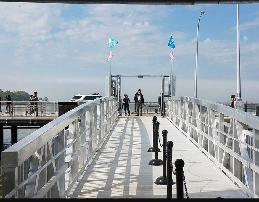 Take the ferry from Bay Ridge pier to the city or just enjoy the ride.