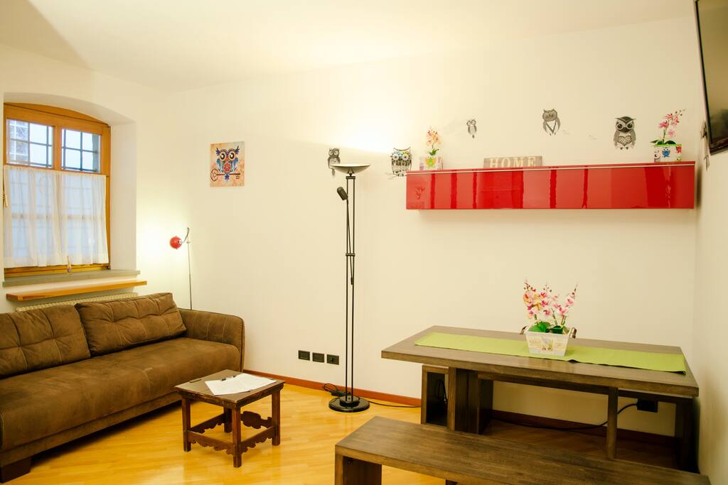 Living Room and Dining Area