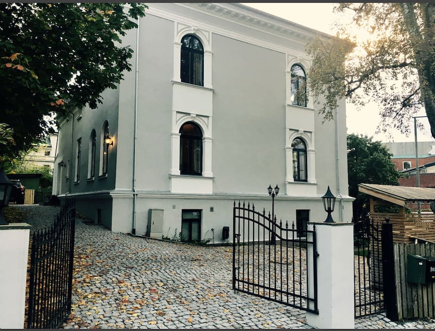 Entrance to the house