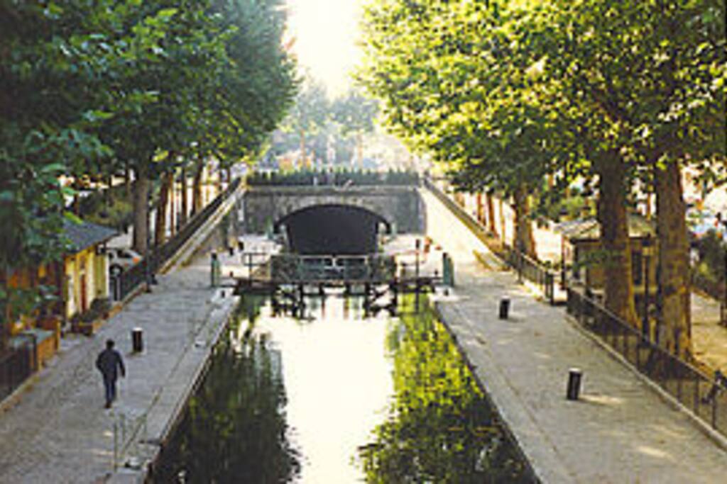 Canal Saint Martin
à 2 pas...