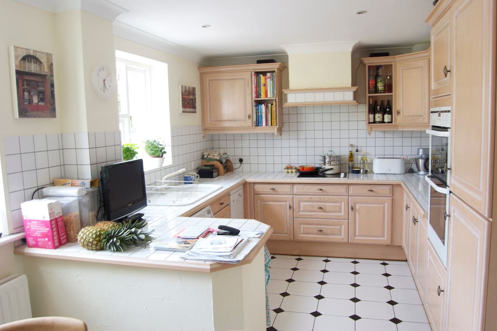 Sunny kitchen