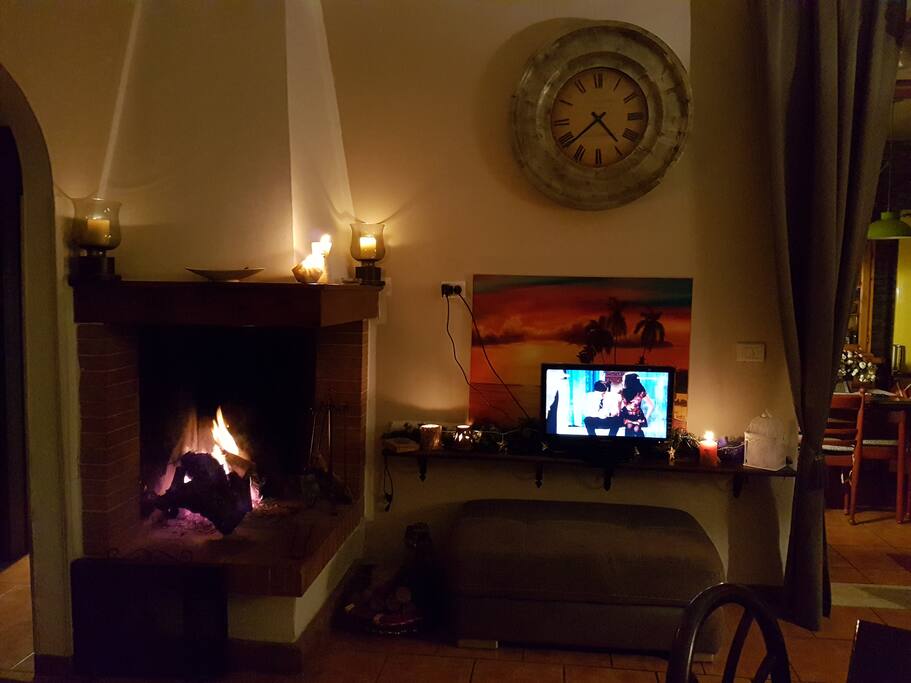 interno invernale soggiorno