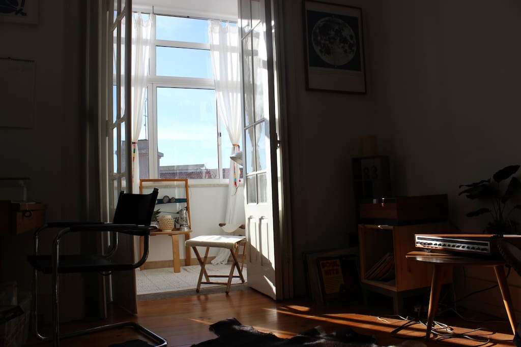 balcony area