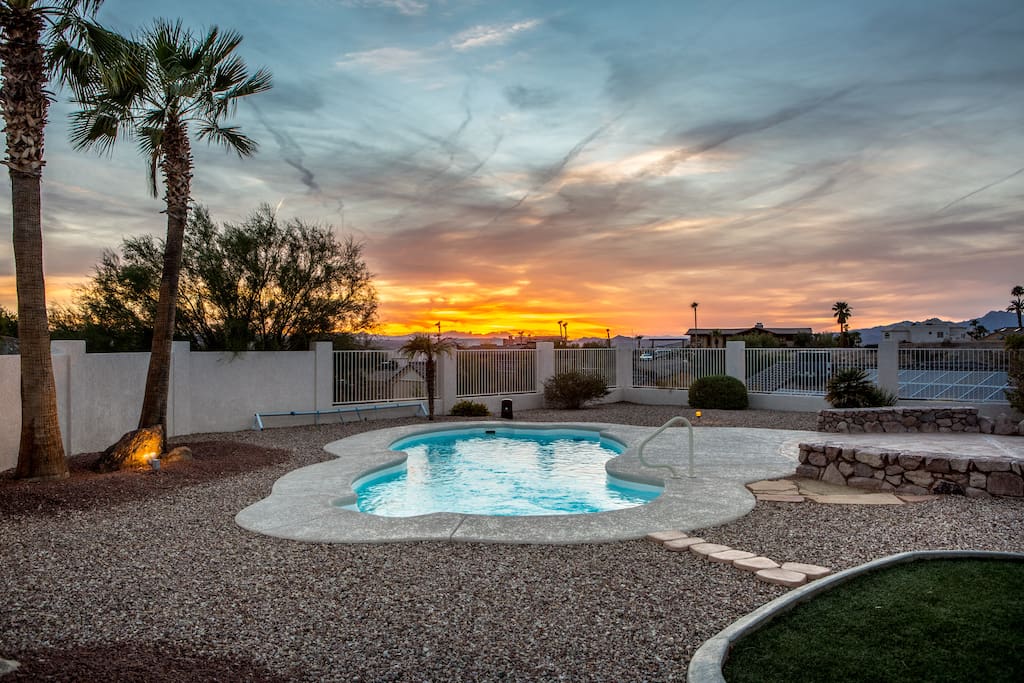 Evening view, great area to watch the beautiful Arizona sunsets