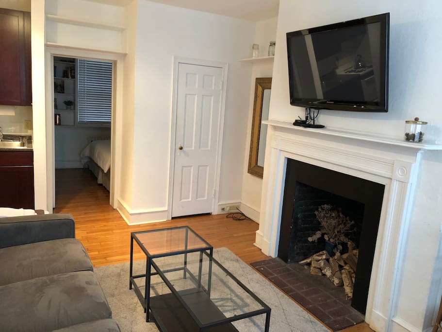Living Room from when you first enter the unit