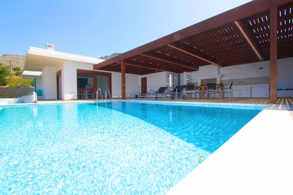 Large private swimming pool