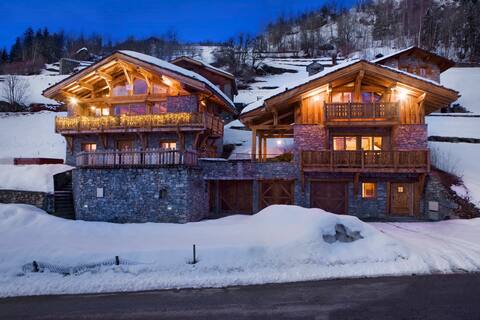 Luxury chalet in French Alps