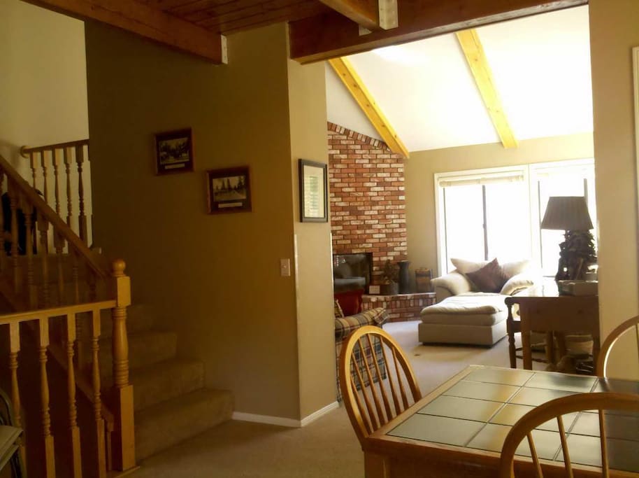 Chair, Furniture, Banister, Handrail, Staircase