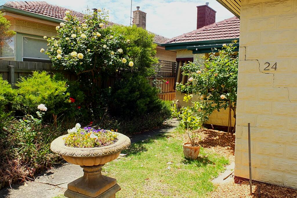 Front garden