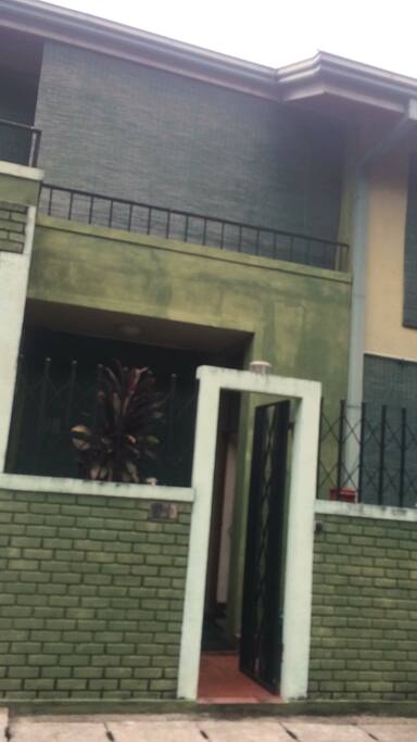 Entrance to unit