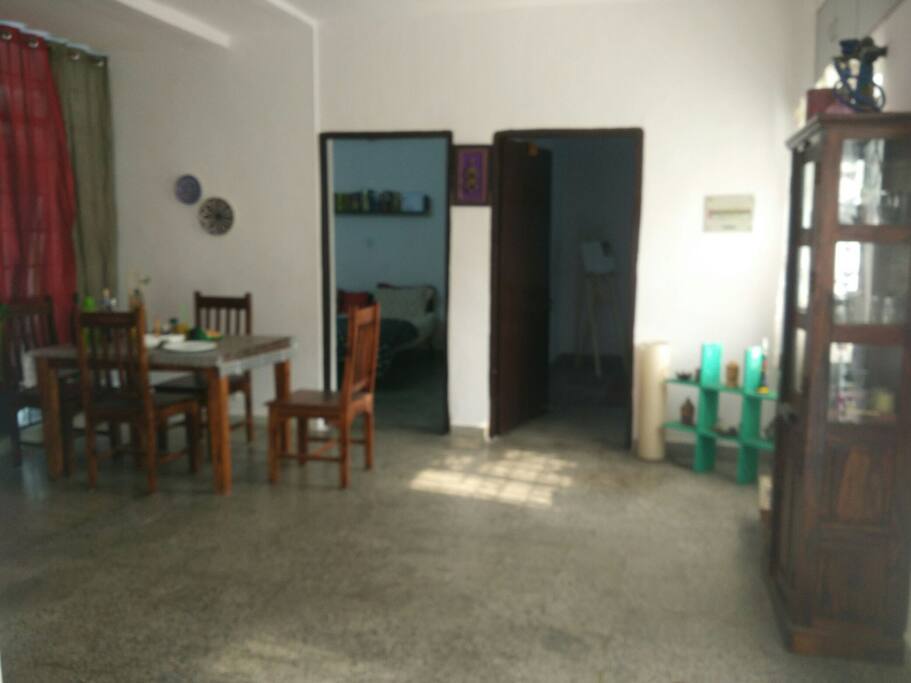 Dining area which is common