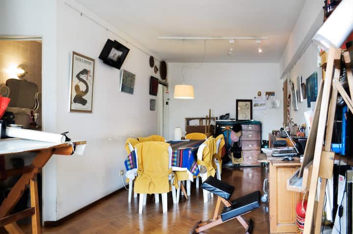 Apartamento de 1 quarto em Almagro