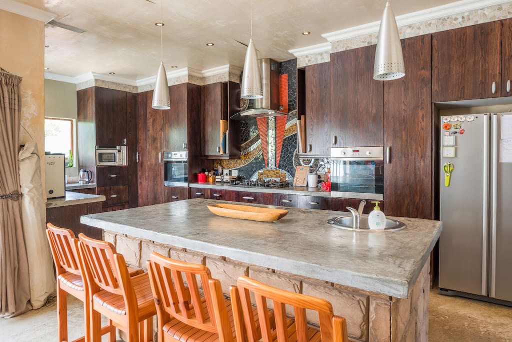 Our beautiful shared kitchen