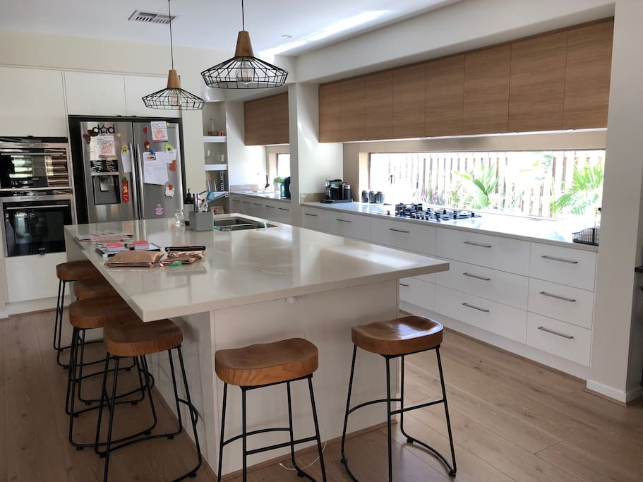 Luxury kitchen ideal for entertaining