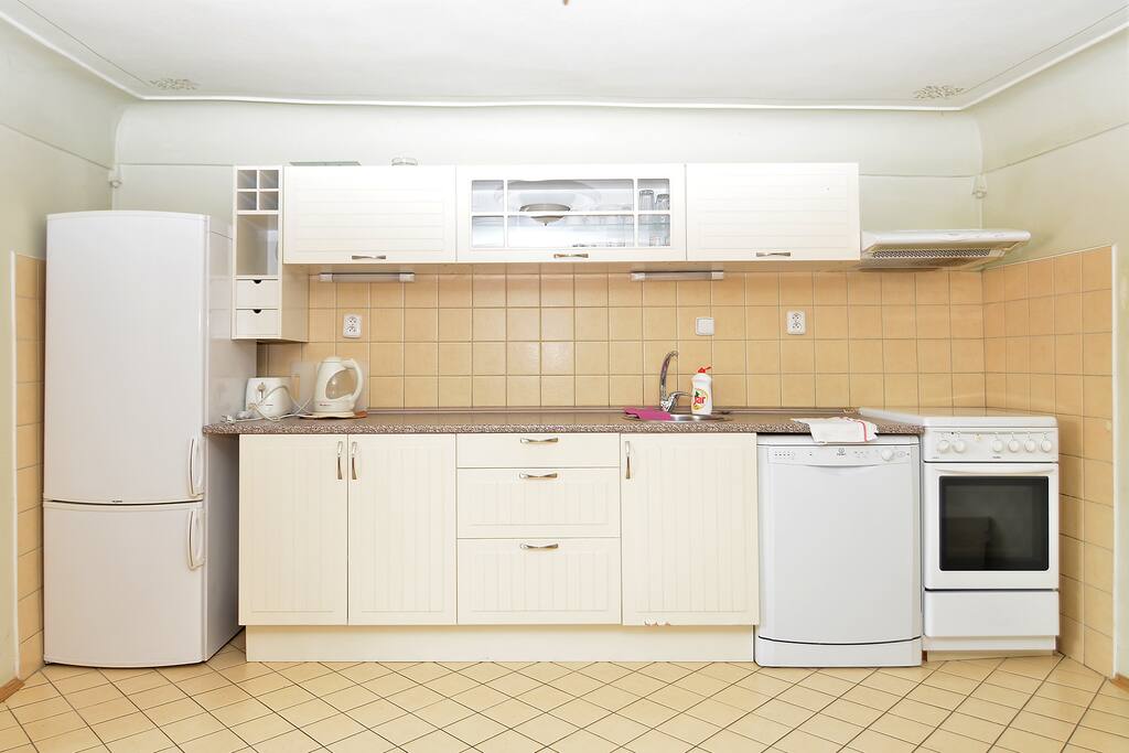 Completely equipped kitchen